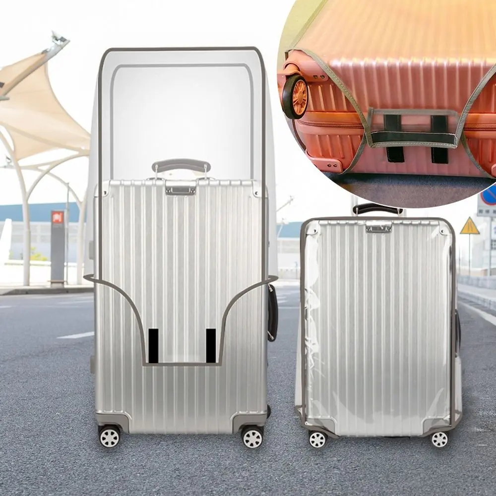 Waterproof Luggage Protector Covers Dustproof Protector Covers Travel Luggage Cover For 16-30 Inch Suitcase Case