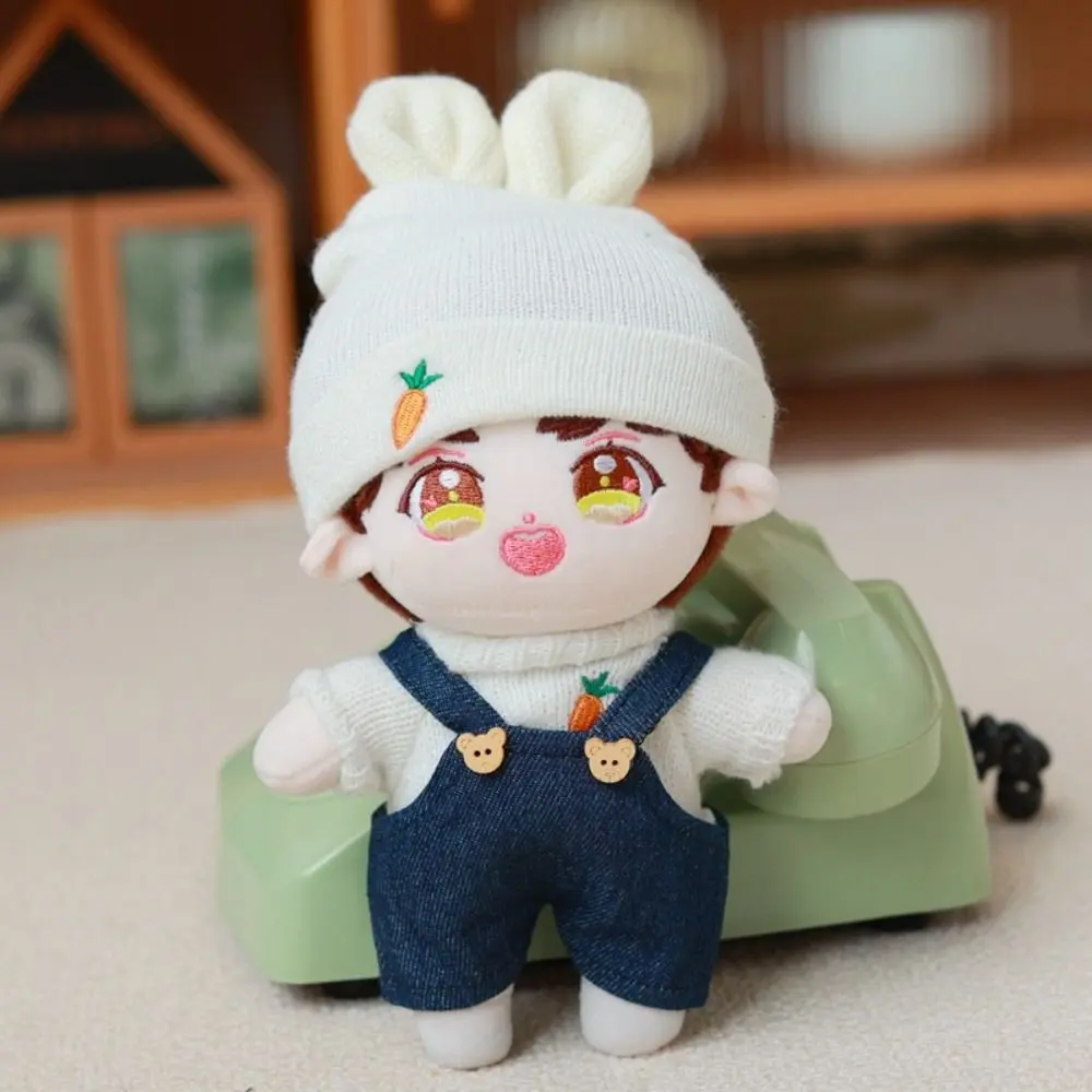 Jean Overalls Idol Dolls Pants 23cm Wallace Gromit Dog Clothes 20cm Cotton Doll Clothes Kids Toys Dressing Game Accessories