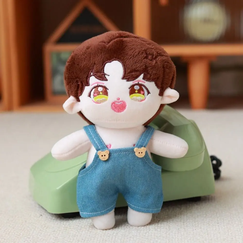 Jean Overalls Idol Dolls Pants 23cm Wallace Gromit Dog Clothes 20cm Cotton Doll Clothes Kids Toys Dressing Game Accessories