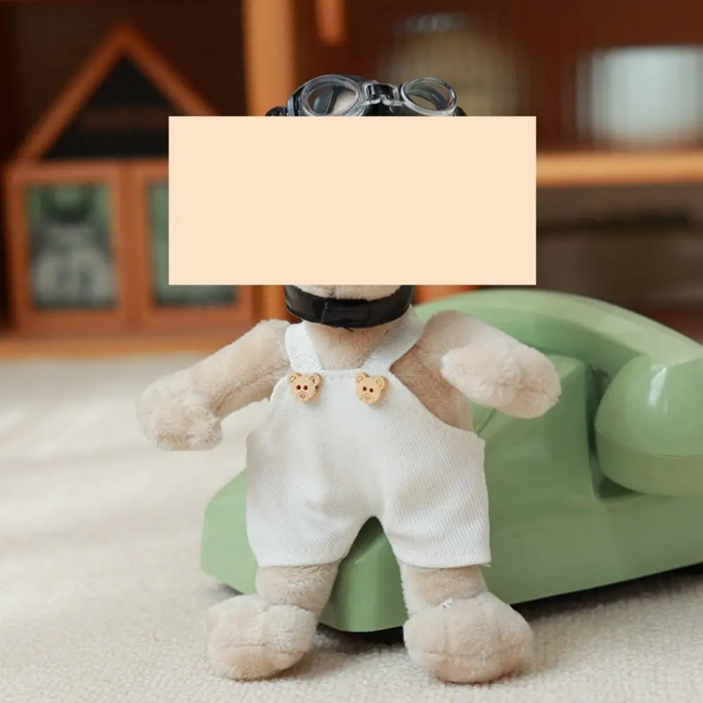 Jean Overalls Idol Dolls Pants 23cm Wallace Gromit Dog Clothes 20cm Cotton Doll Clothes Kids Toys Dressing Game Accessories