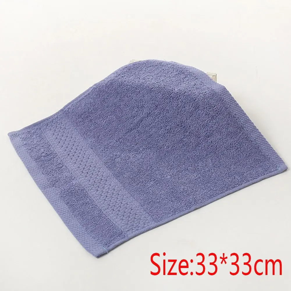 Square Scarf Dry Body Wash Cloths Extreme Comfort Cotton Antibacterial Absorbent Face Towel
