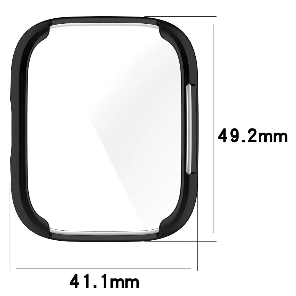 Soft Full Cover Protective Shell TPU Case For Redmi Watch 3 Active Bumper Screen Protector Accessories