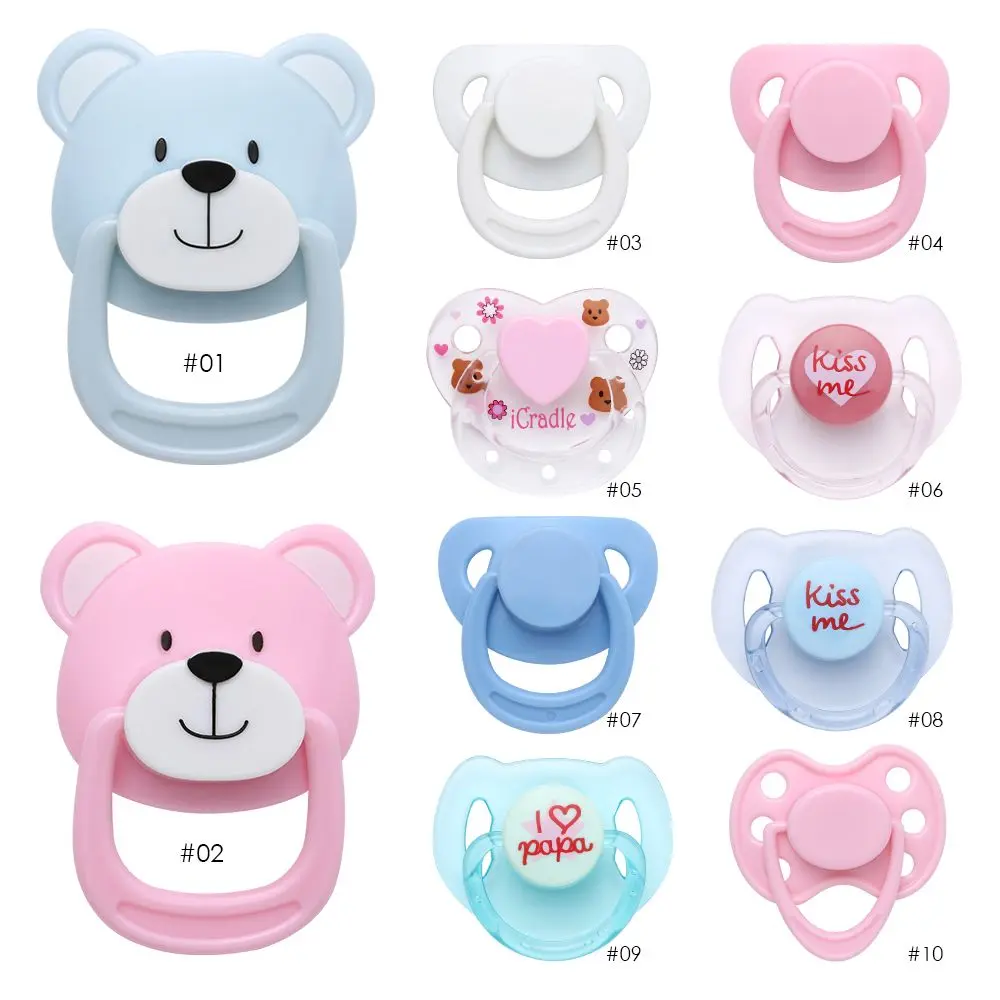Dummy Pacifier Magnet Doll Magnet Pacifier Brand baby Doll Supplies For bebe new baby doll New Pacifier Accessories