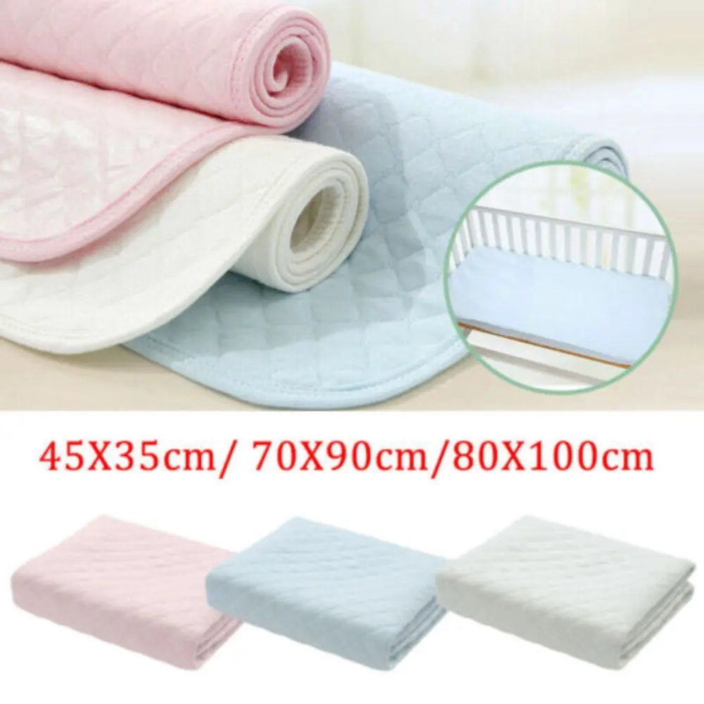 Sheet Mattress Reusable Protector Pads Bed Pads Washable Absorbent Incontinence Mats