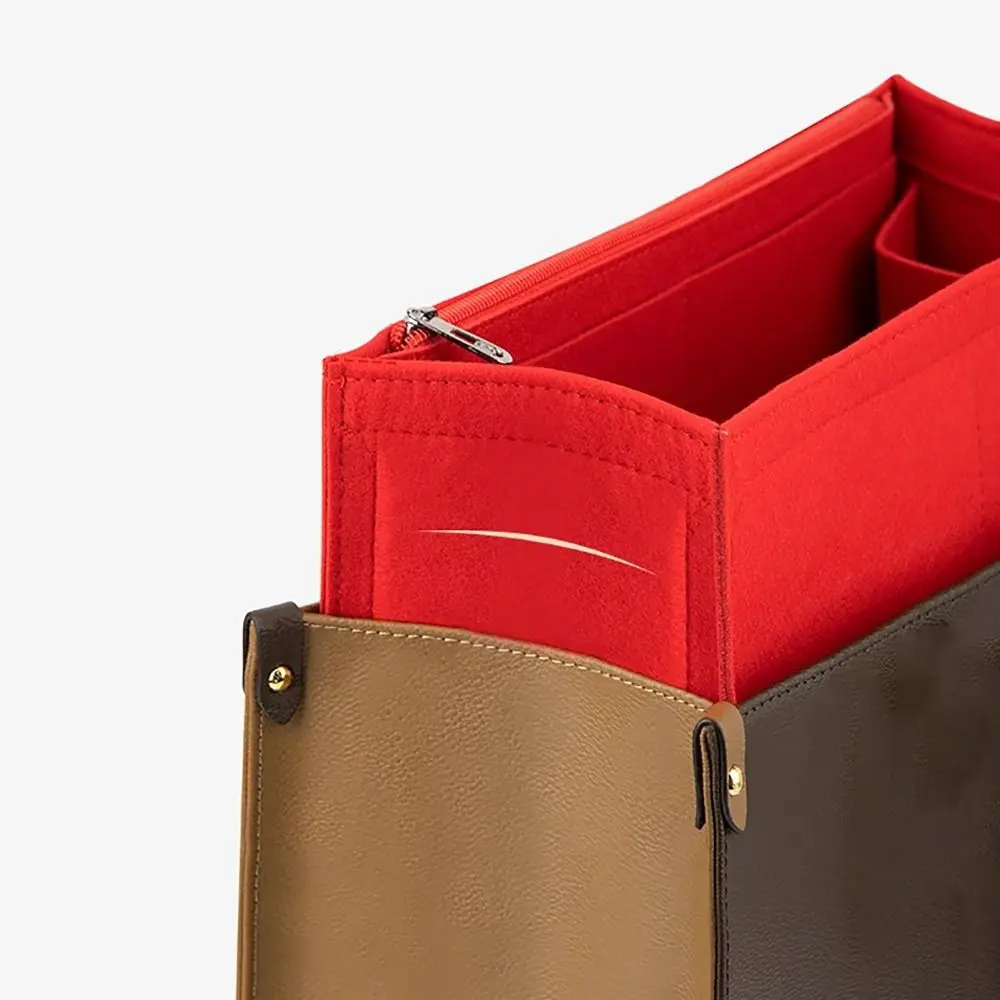 Purse Liner Felt Insert Liner Purse Organiser Pouch Handbag Tote Bag Internal Bag Organization