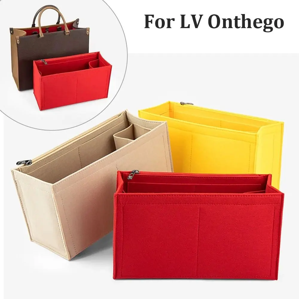 Purse Liner Felt Insert Liner Purse Organiser Pouch Handbag Tote Bag Internal Bag Organization