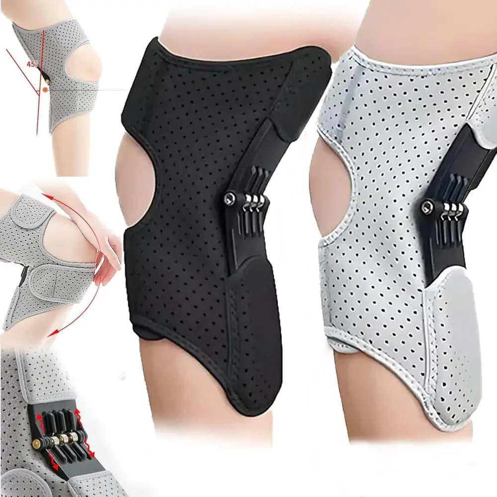 Knee Assistive Device Knee Booster Power Joint Support Knee Pads Protector Non-Slip Knee Support Brace Knee Booster