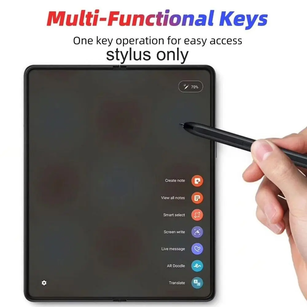Mobile Phone Pen For Samsung Galaxy Z Fold 3/4/5/6 S Pen Fold Edition Stylus Portable Electromagnetic Pen Without Bluetooth