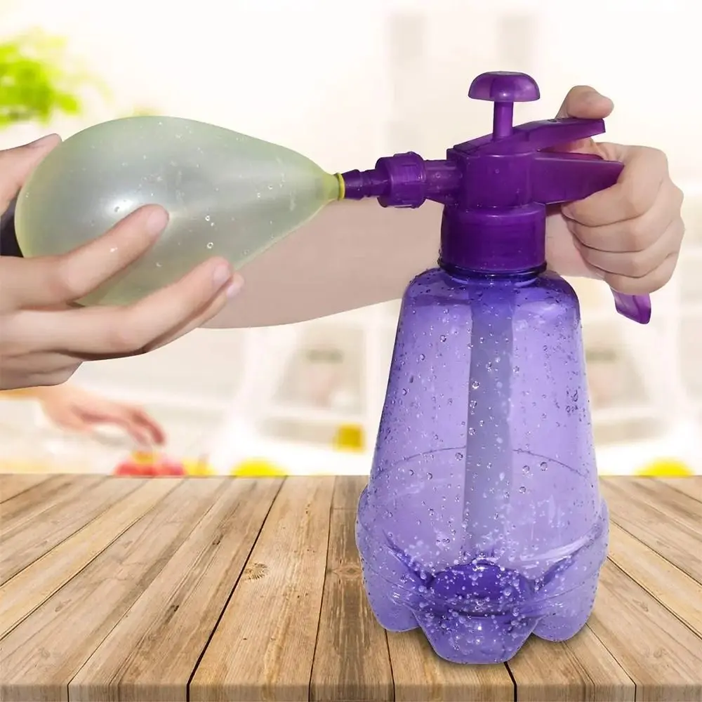 Portable Pump With Balloons Air Water Bomb Balloon For Kids Party Outdoor Toy Balloons (Pump and Balloons Random Color)