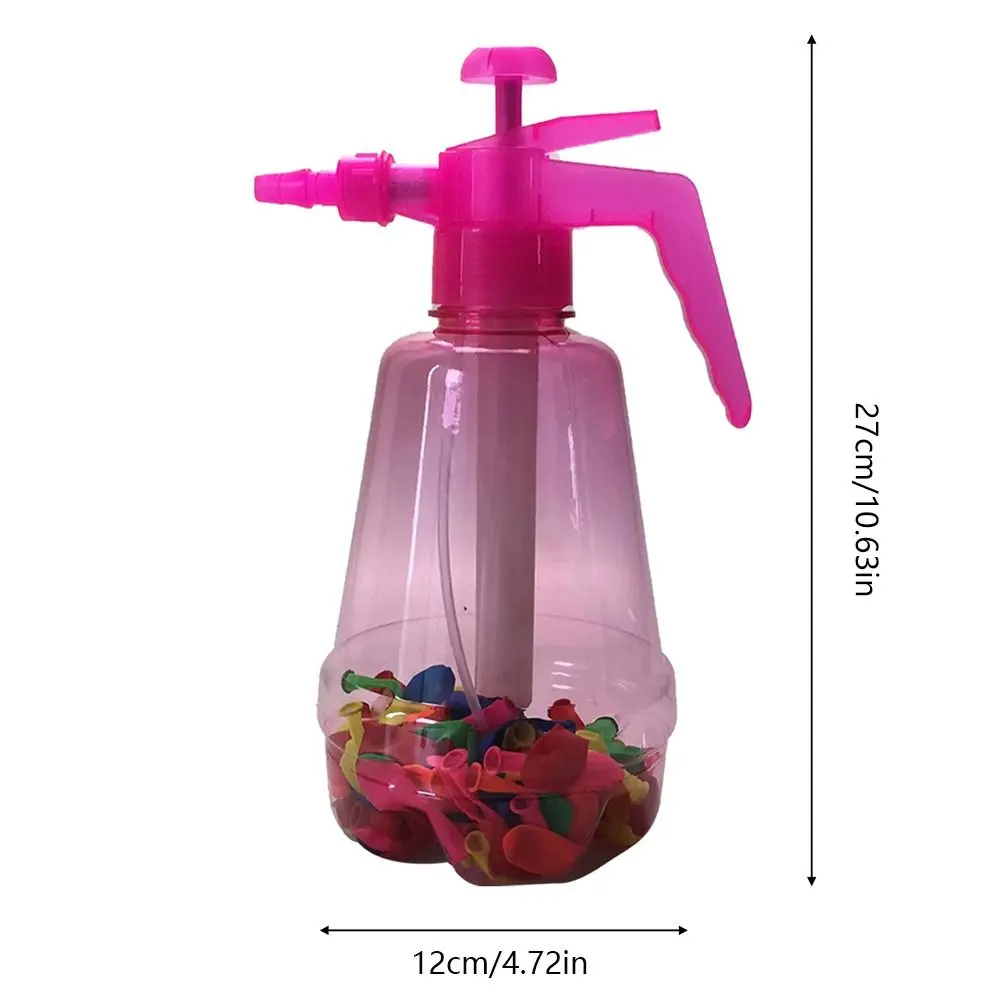Portable Pump With Balloons Air Water Bomb Balloon For Kids Party Outdoor Toy Balloons (Pump and Balloons Random Color)