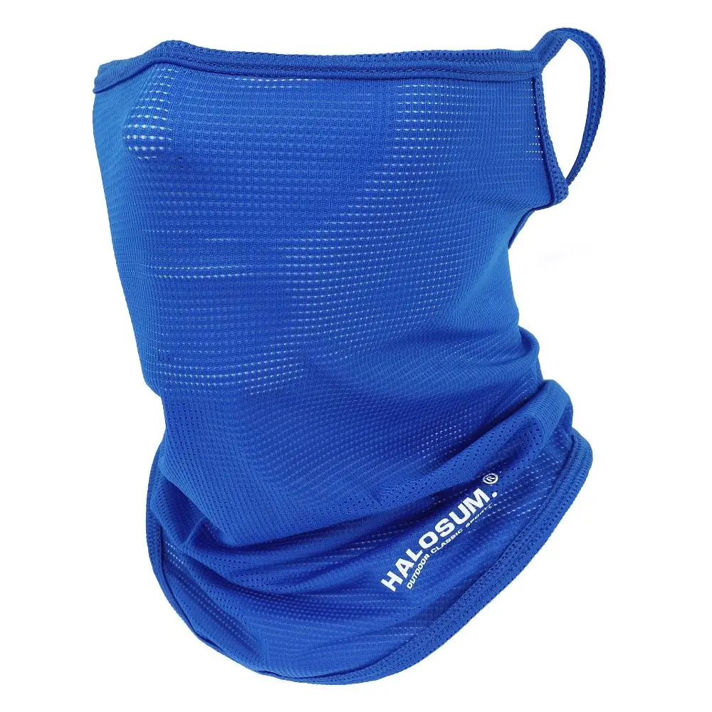Full Face Mask Balaclava Breathable Sun UV Protection Summer Ice Silk Sun Protection Bike Mask Motorcycle Scarf Neck Gaiter