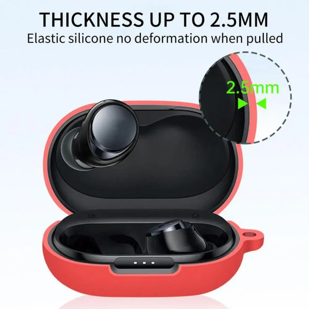 Silicone Headphone Cover Dustproof Earphone Protector Charging Box Sleeve For Anker Sound Core Space A40 Wireless Earbuds Case