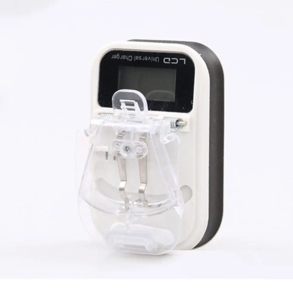 Portable Battery USB Charger with LCD Indicator Screen US / EU Plug Charging Adapter For Removable Extra Phone Battery