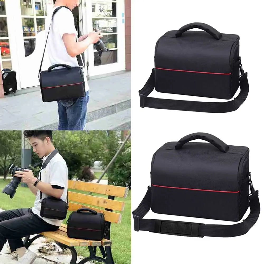 Waterproof Case Photography Photo Bag Digital DSLR Camera Bag Shoulder Bag For Canon Nikon Sony Lens Pouch Bag