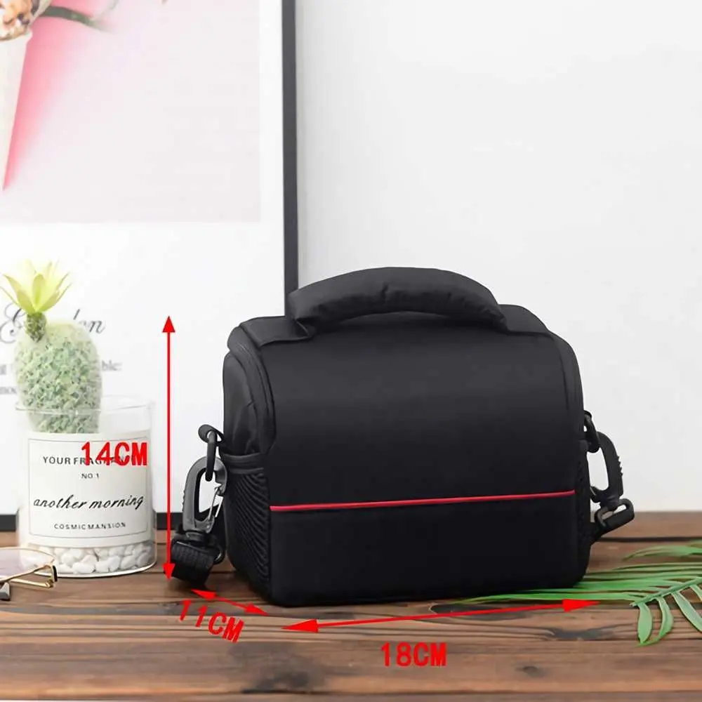 Waterproof Case Photography Photo Bag Digital DSLR Camera Bag Shoulder Bag For Canon Nikon Sony Lens Pouch Bag