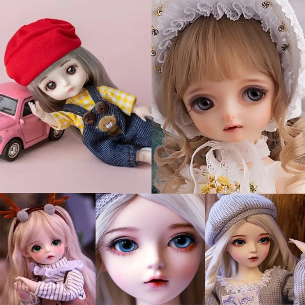1 pair DIY Eyes Accessories 24mm 30mm Blue Brown Green Doll Acrylic Eyes Doll Eyeball Doll Animals Parts For BJD Doll Making