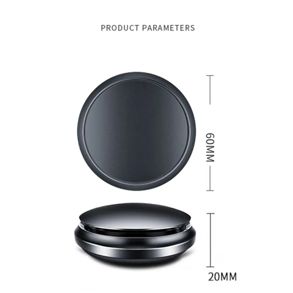 Portable Essential Oils Diffusers Eliminate Odor Car Aromatherapy Metal Base Purify Air Odor Eliminator Ornaments