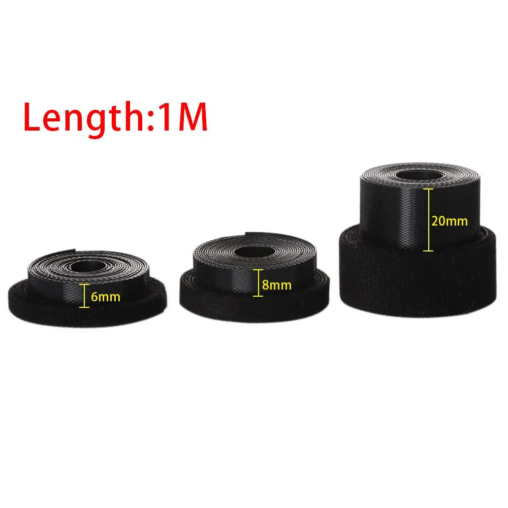 6/8/20mm Sewing Magic Tape Sticker Paste Strap Fastener Tape Width Stickers DIY Doll Sewing Clothes Accessories