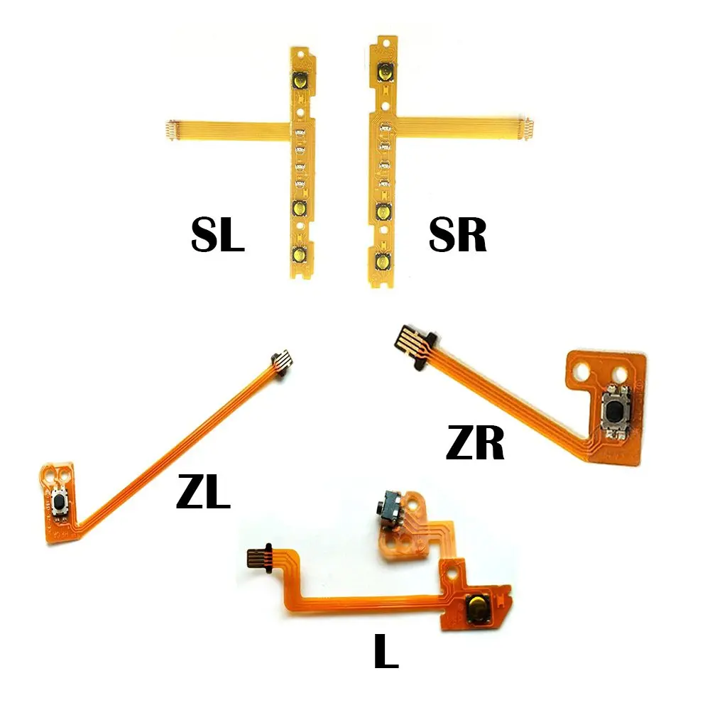 1pc/1set Replacement For Nintend Switch Joy-Con ZR ZL L SL SR Button Key Ribbon Flex Cable For NS repair cable