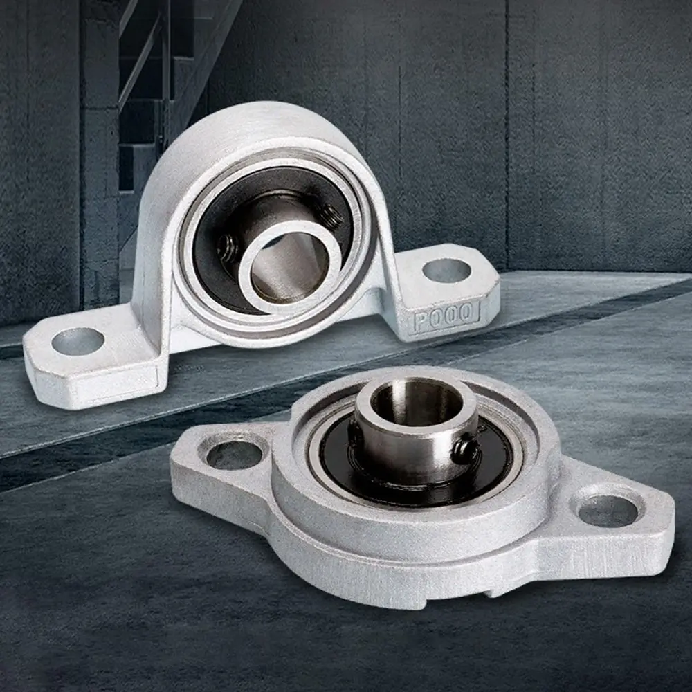 8-30mm Bore Ball Bearing Pillow Block Mounted Support Pillow Block Bearing Insert Linear Shaft Thrust Bearing KP000 KP001 KP002