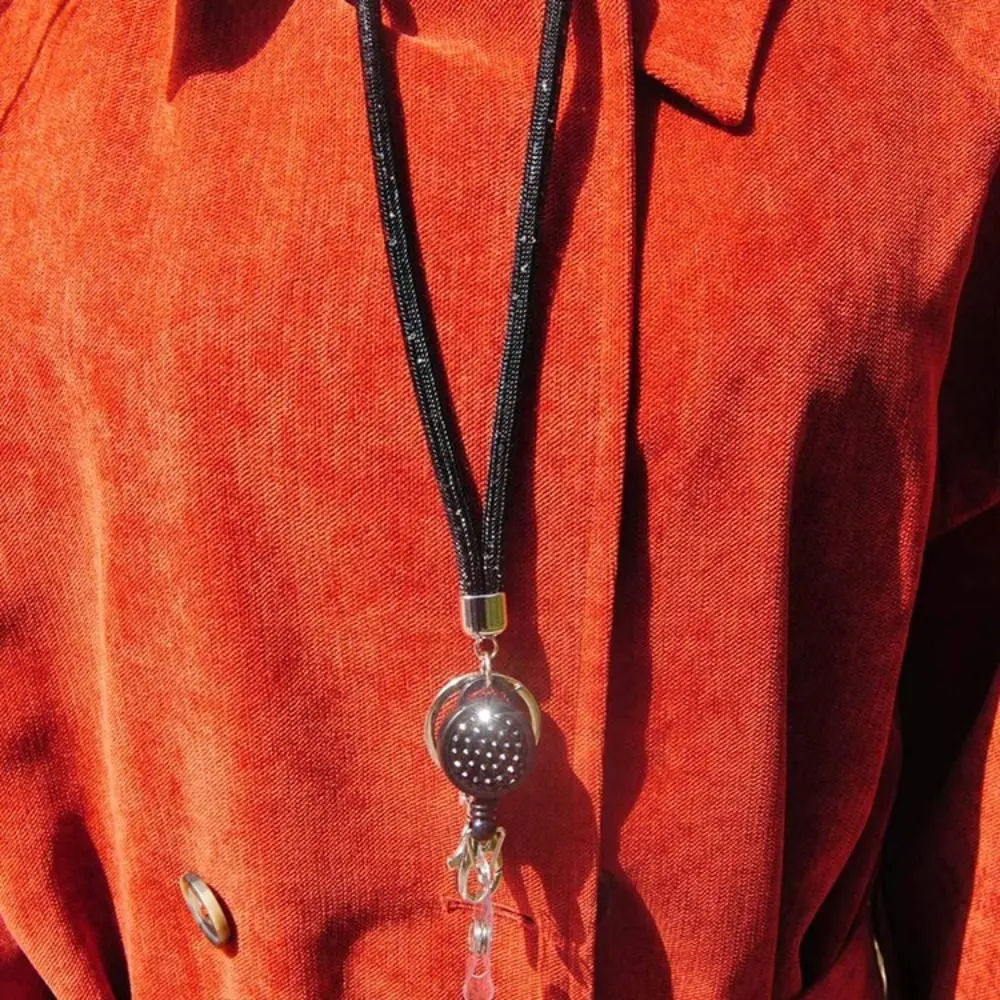 Portable Keyring Retractable Lanyard Phone Strap Women Multi Color Id Card For Keys Id Holde Lanyard