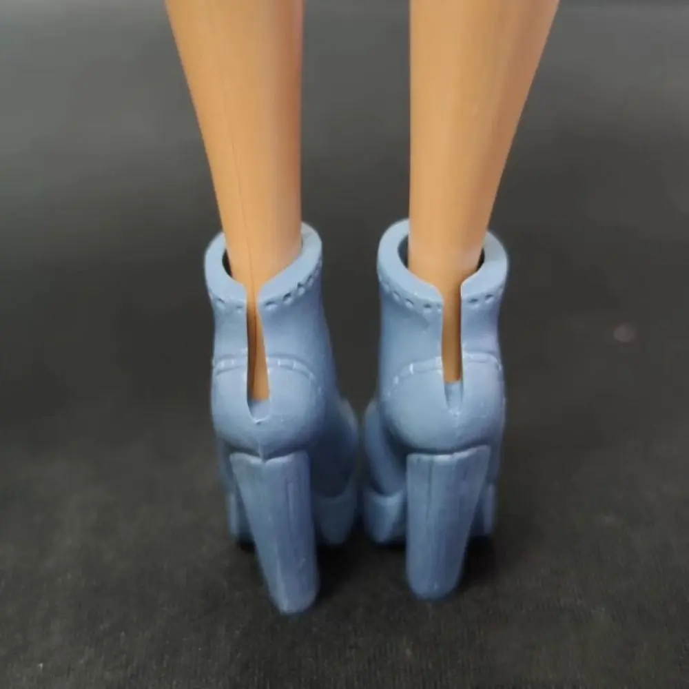 Quality 1/6 Doll Shoes Female Doll Boots High Heels Super Model 30cm Figure Doll Glasses Original 30cm Doll Casual Shoes