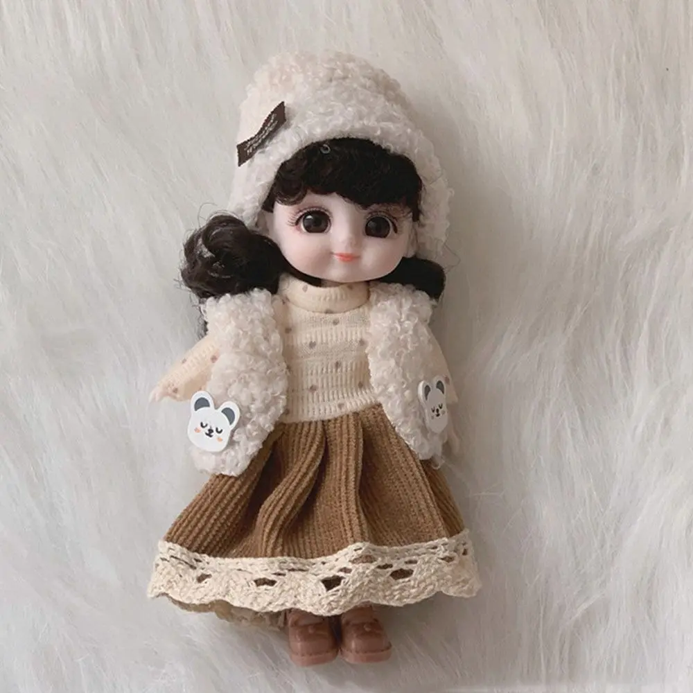 Doll Outfit Clothes Accessories Suit Obitsu 11 Ob11 Doll Clothes For Ob11 Gsc 1/12 Bjd Molly Body 16~17cm Bjd Doll Clothes