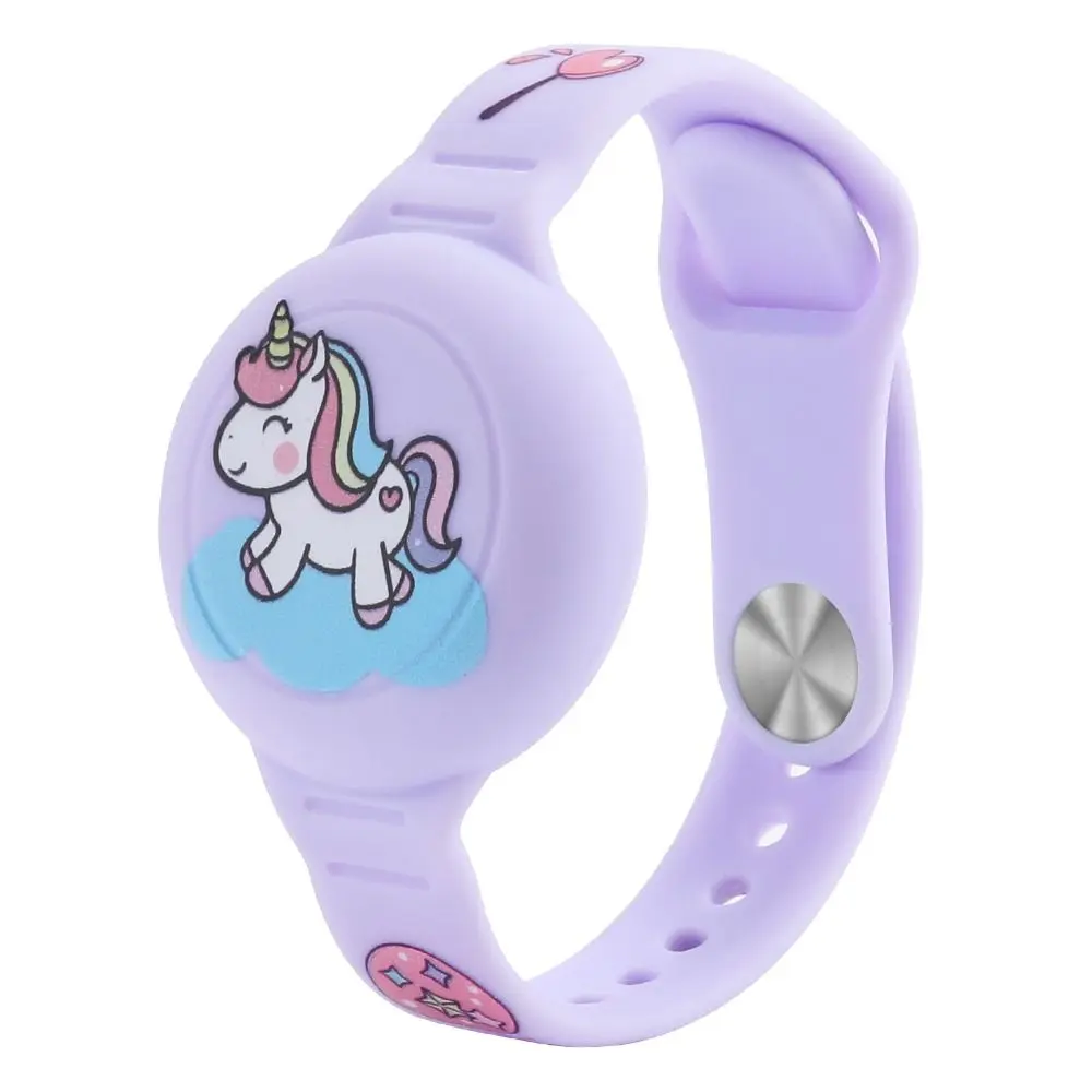 Kids Children Silicone Case Bracelet Waterproof For Apple Airtag Holder Wristband For AirTags Case Watch Band