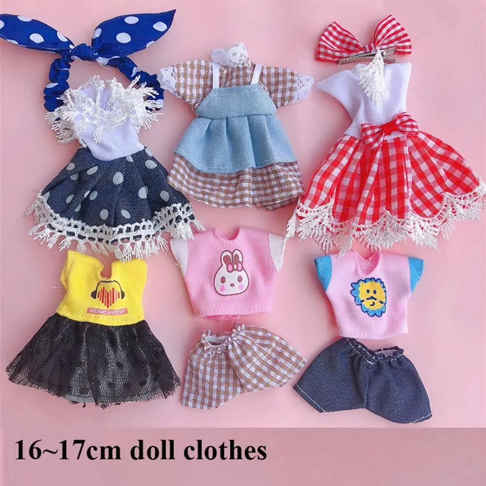 Doll Outfit Clothes Accessories Suit Obitsu 11 Ob11 Doll Clothes For Ob11 Gsc 1/12 Bjd Molly Body 16~17cm Bjd Doll Clothes