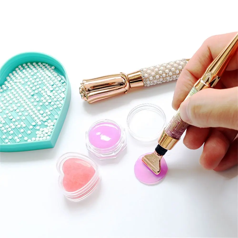 Glitter Diamond Point Drill Pens 5D Diamond Painting Pen Kit Cross Stitch Embroidery Nail Art Diamond Painting Accessories