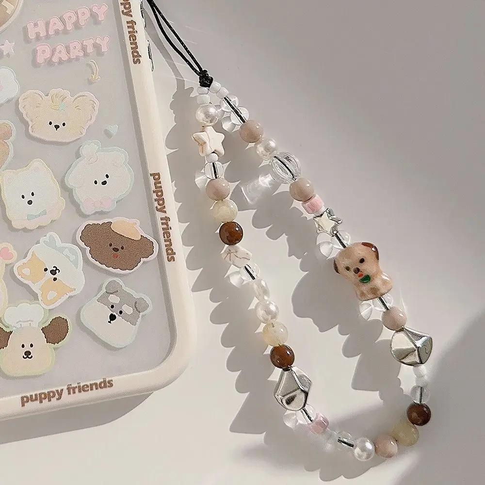 Anti-Loss Hanging Ornaments Strap Keychain Beaded Phone Lanyard Bohemia Phone Case Lanyard