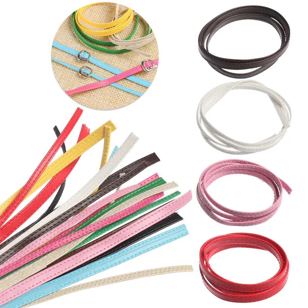 Length 50cm Width 3/5mm Belt Handmade Super Mini Doll bag Belt DIY Material Doll Waist Belt Clothes Accessories