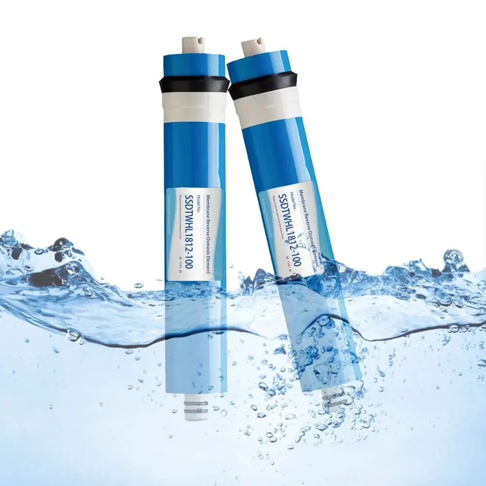Reverse Osmosis Membrane RO Water Filter System Membrane High Salt Rejection 75/100 GPD