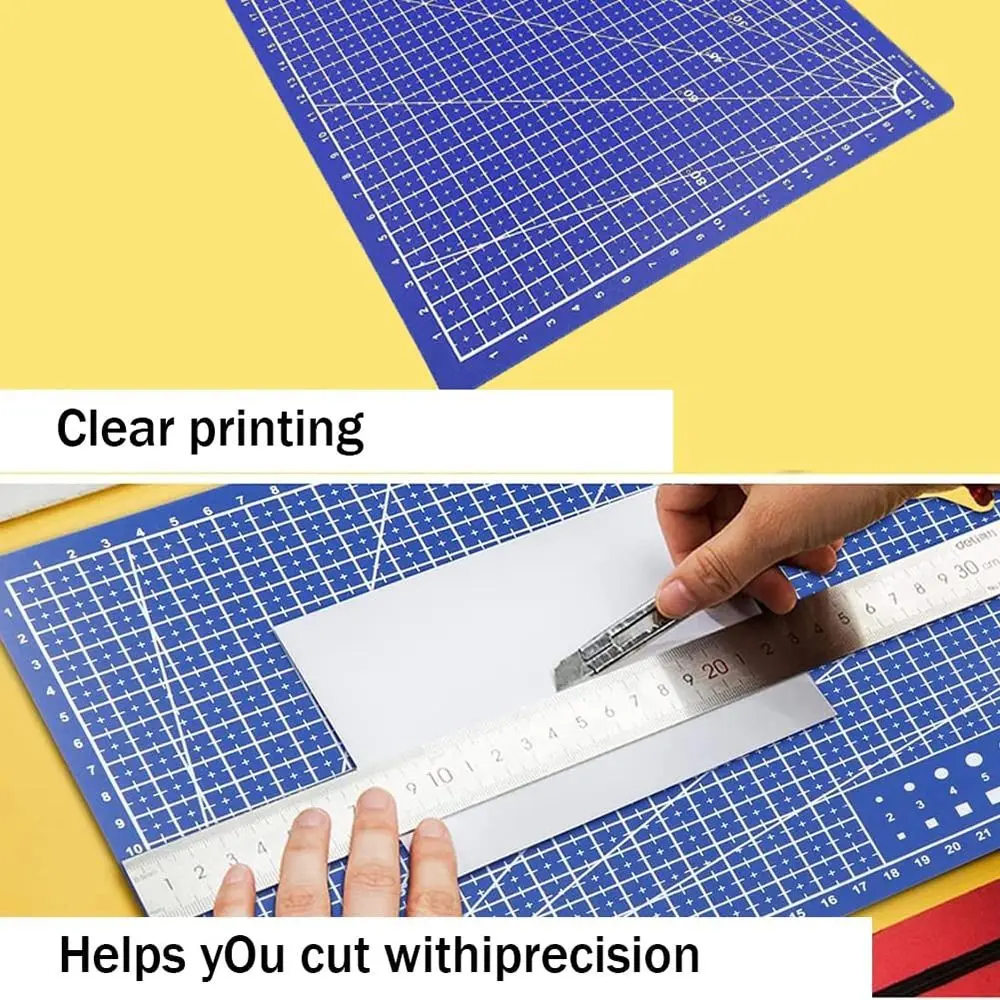 A3 A4 A5 PVC Cutting Board Cutting Mat Leather Craft Tool Workbench Patchwork Sewing Manual DIY Engraving Double-side Pad
