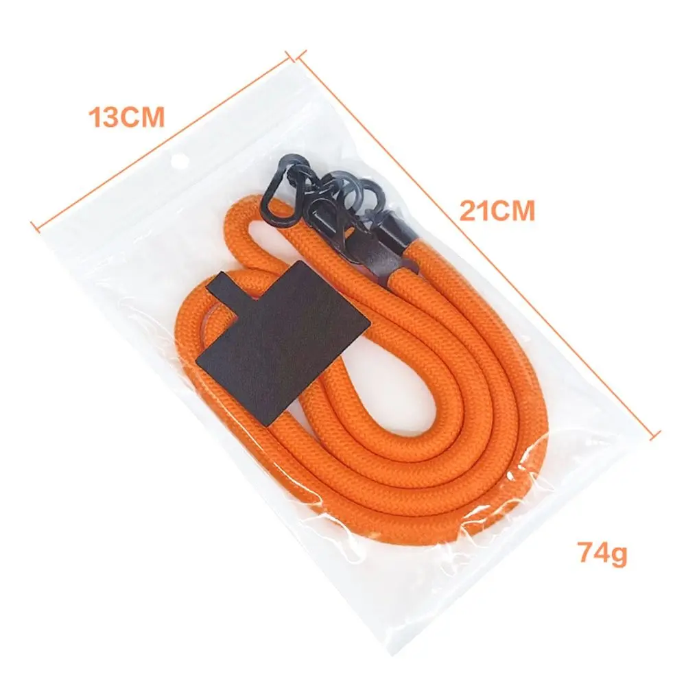 Adjustable Mobile Phone Strap Lanyard Crossbody Phone Lanyards Neck Rope with Patch for Cell Phone Hanging Cord Strap