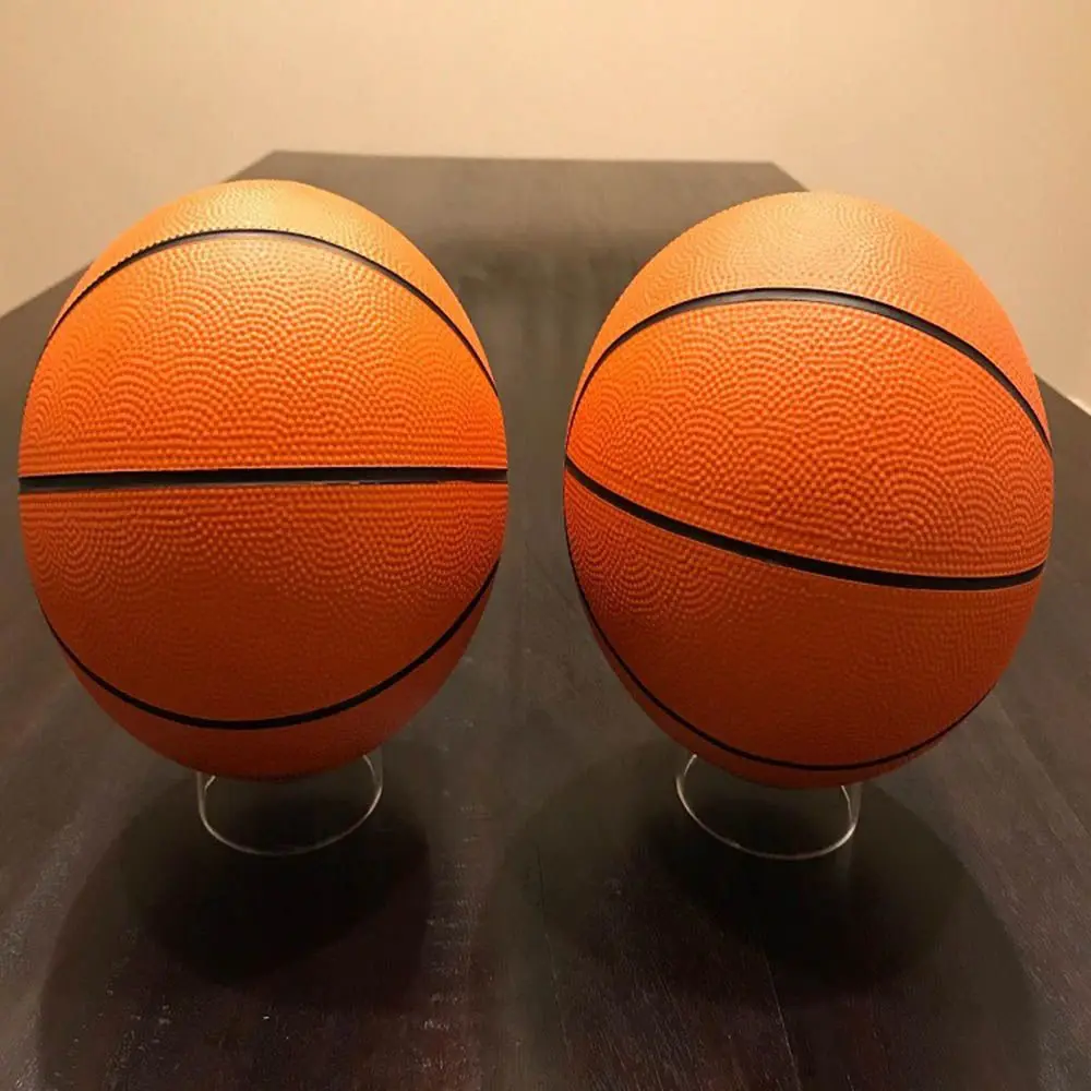 Baseball Stands Plastic Round Display Stand Acrylic Display Stand Organization Clear Ring For Golf Ball Baseball Tennis Ball