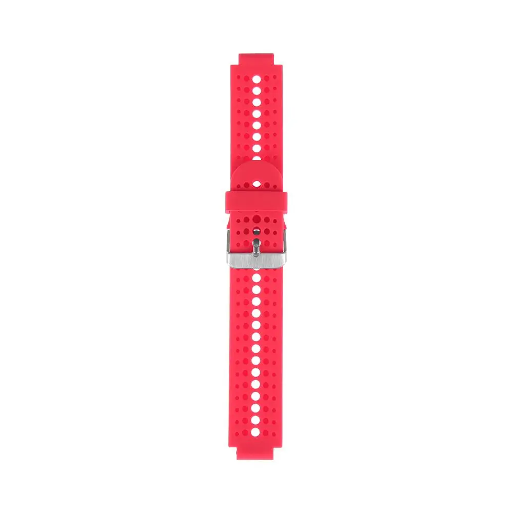 Silicone Watch Band Solid Color Wrist Strap Replacement For Garmin Forerunner 220/230/235/620/630/735