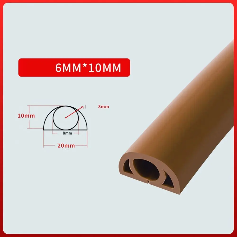 2CM Electric Wire Slot Cable Concealer Floor Cord Cover Self-Adhesive Cord Protector Extension Wiring Duct Cable Cover