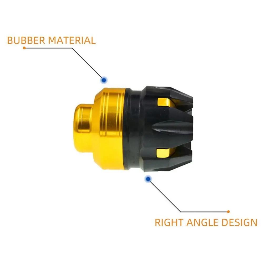 2Pcs Anti-Falling Frame Slider Protector Motorcycle Front Rear Fork Wheel Crash Protector Motorcycle Crash Protect Motocross