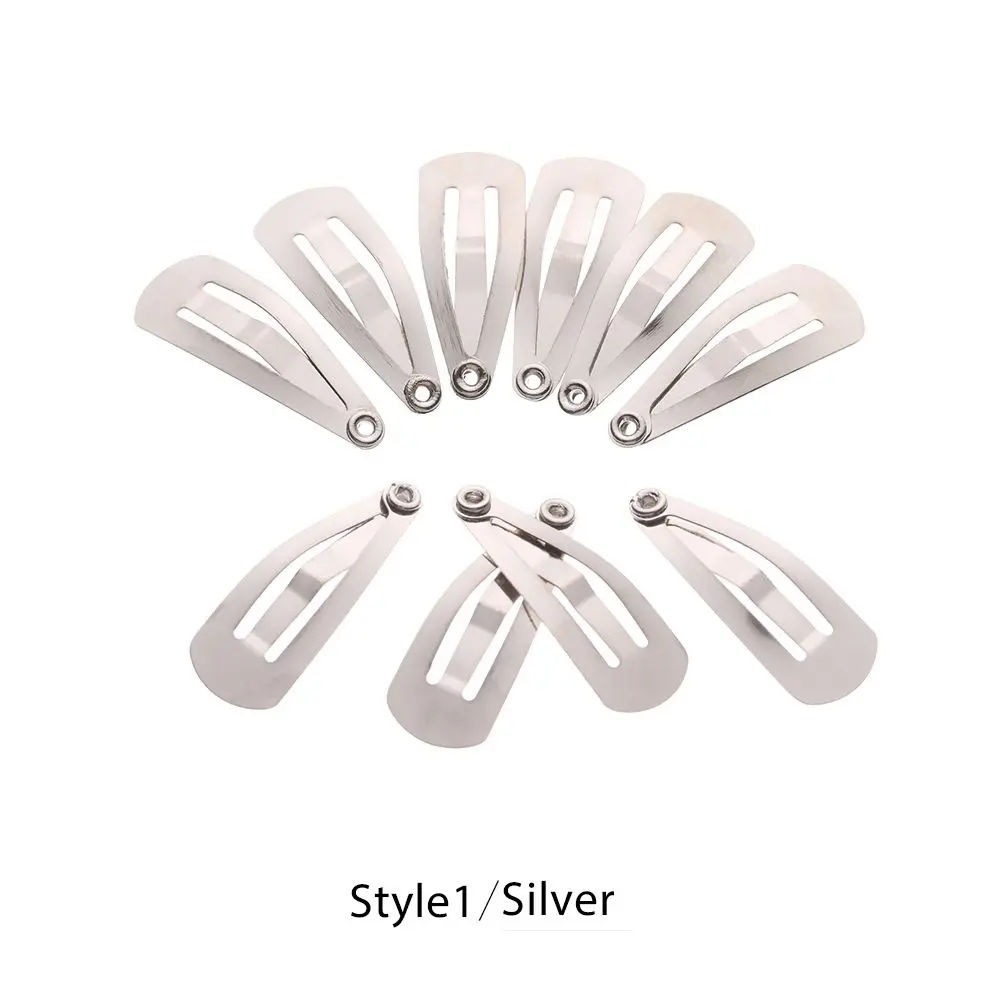 10pcs Doll Hairpin Headwear Doll Mini Matal Plastic Clip Children Hair Clip Princess Kid Head Clip Toys DIY Doll Accessories