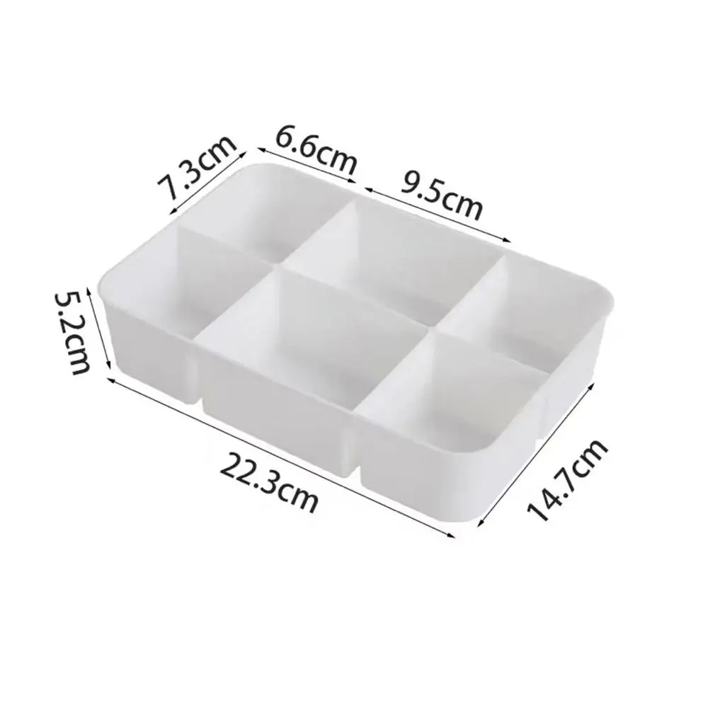 4 Layers Desk Storage Organizer 4-tiers Plastic Storage Box Stackable Transparent Box School Office Container Table Jewelry Box
