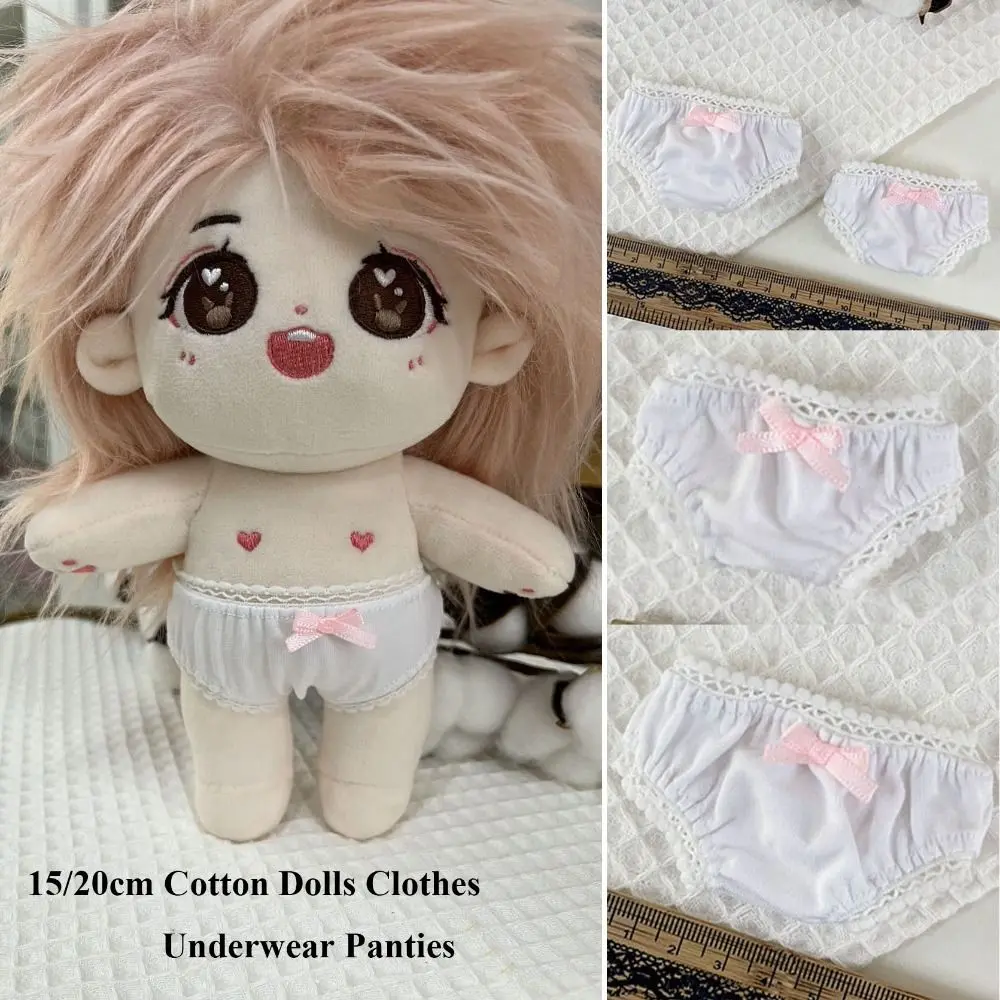 For 1/12bjd Doll Clothing Doll Fashion Clothes Underwear Panties 15/20cm Cotton Dolls Underpant Knickers for 1/11 ob11 Dolls