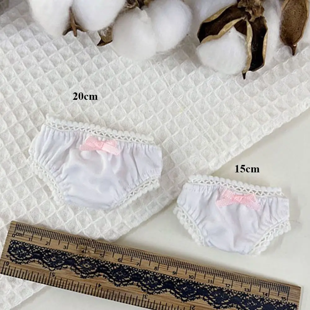 For 1/12bjd Doll Clothing Doll Fashion Clothes Underwear Panties 15/20cm Cotton Dolls Underpant Knickers for 1/11 ob11 Dolls