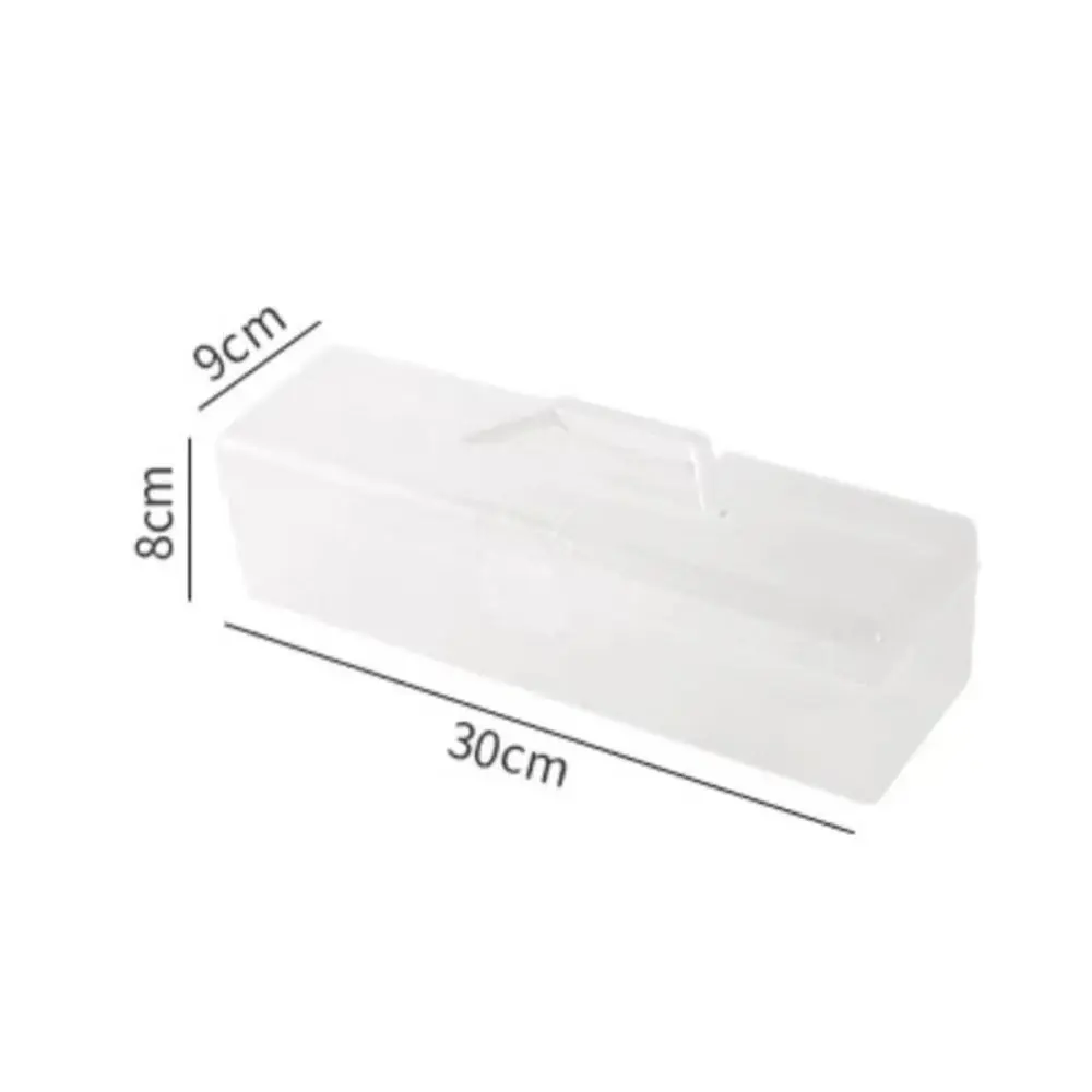 Plastic Transparent Card Storage Box Game Cards Storage Box Card Container Portable Game Card Organizer