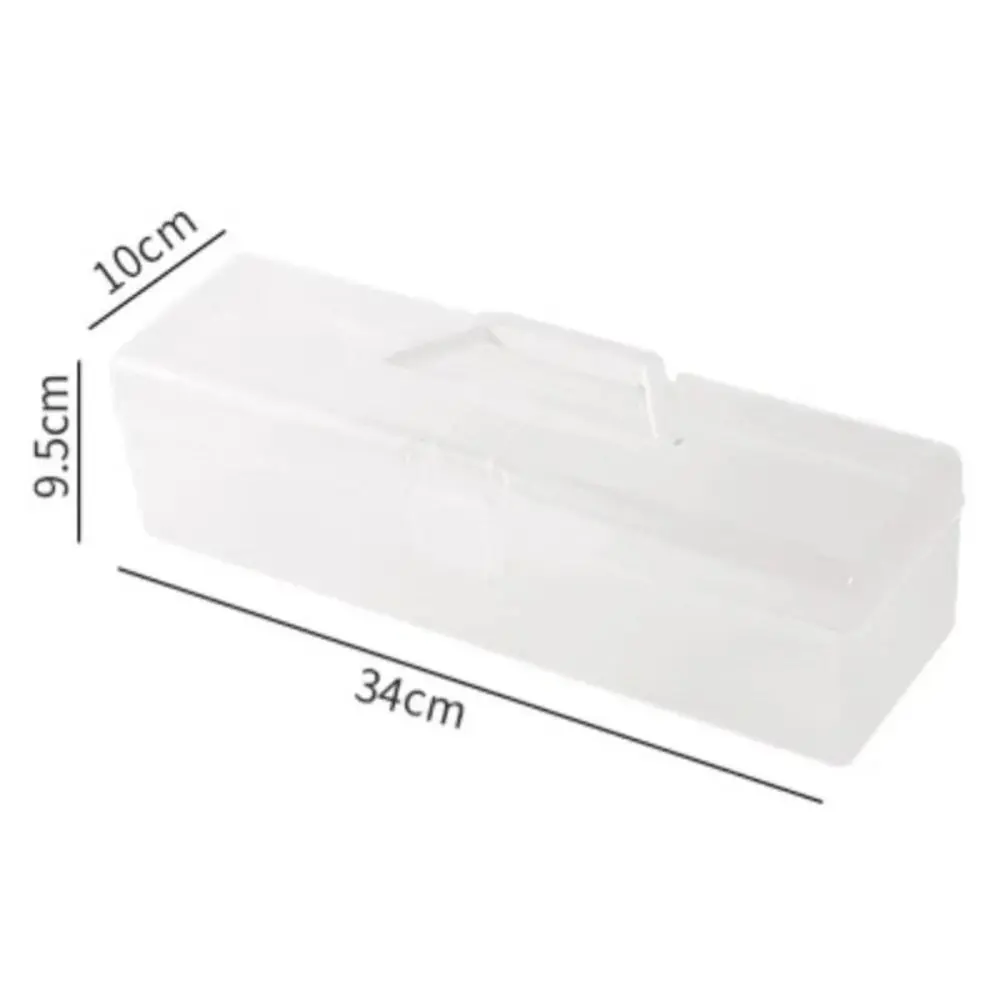 Plastic Transparent Card Storage Box Game Cards Storage Box Card Container Portable Game Card Organizer