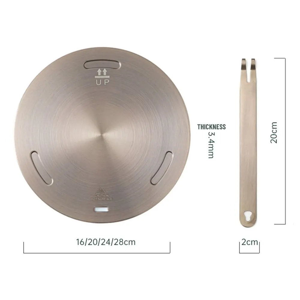 Stainless Steel Induction Cooker Heat Conduction Plate Heat Diffuser Ring Plate Induction Cooker Stove Protector Accessories