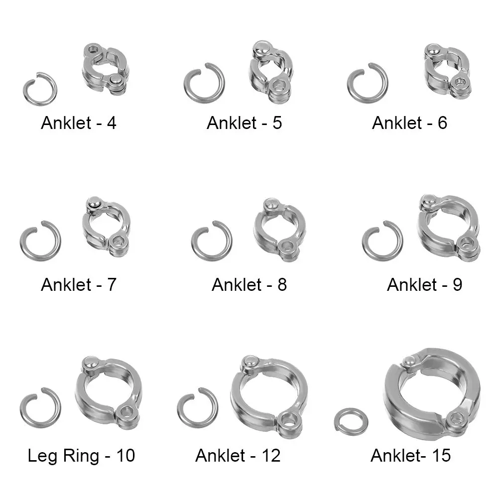 Anti-bite Leg Ring Harness Parrot Bird Flying Training Leash Ultra-light Flexible Rope Outdoor Macaw Cockatiel Starling