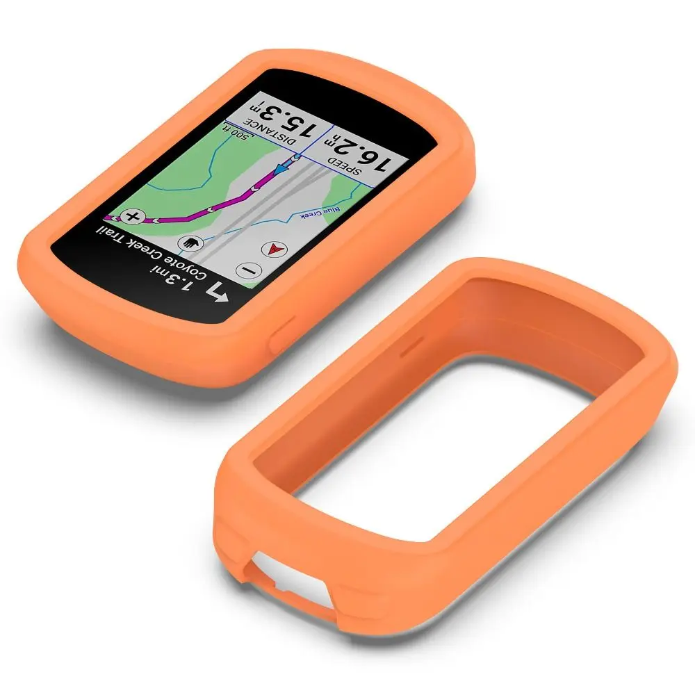 Silicone Protector Case Anti-collision Shell For Garmin Explore 2 Bicycle Computer Cycling Protective Cover Bumper Accessories