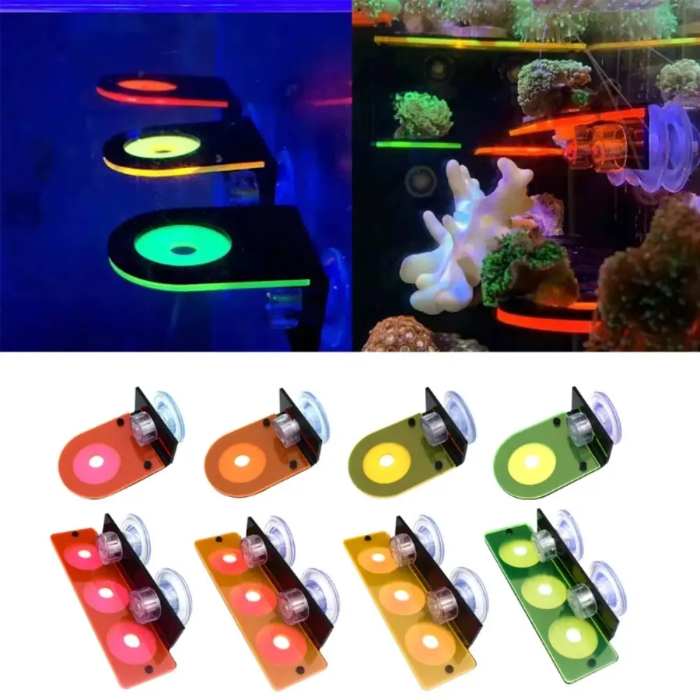 Coral Growing Holder Fish Tank Fluorescent Coral Frag Bracket Acrylic Coral Rack Marine Reef Stand Aquarium Accessories
