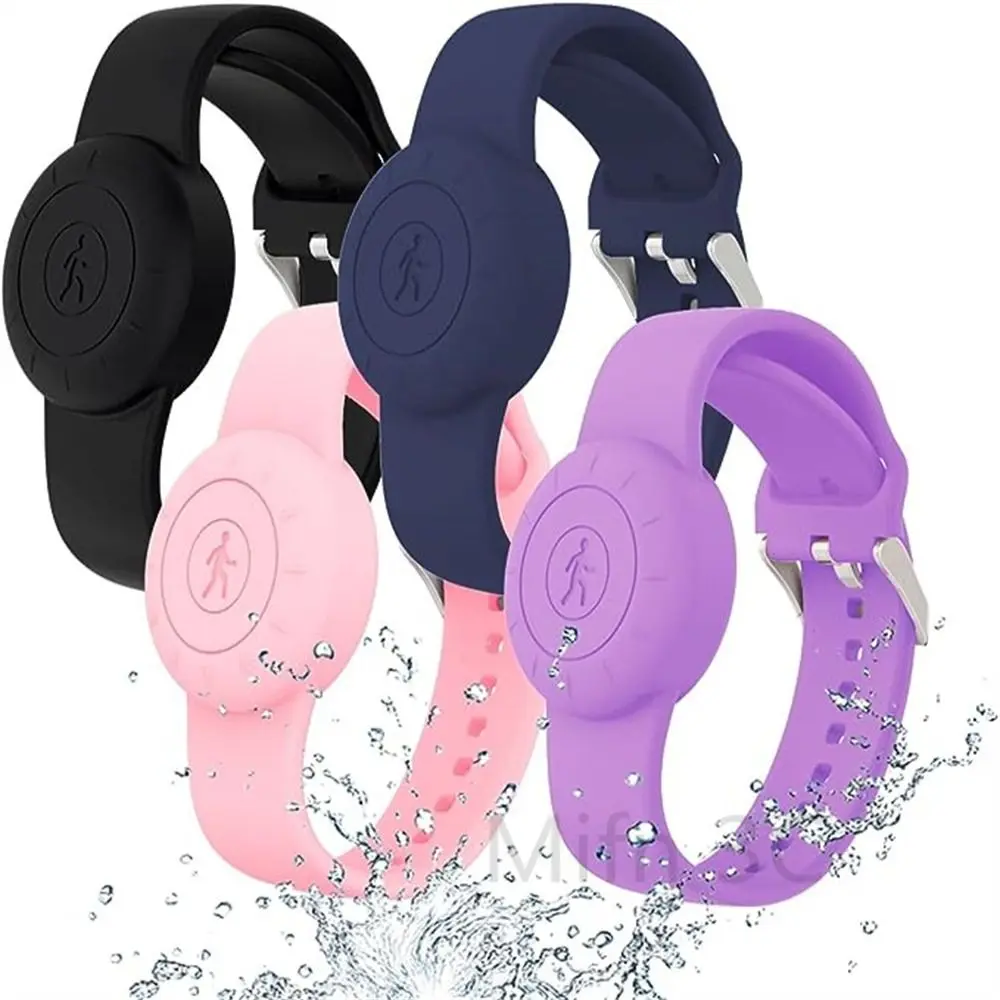 Waterproof Kids Silicone Case Bracelet Children Holder For Apple Airtag Holder Wristband For AirTags Case Watch Band